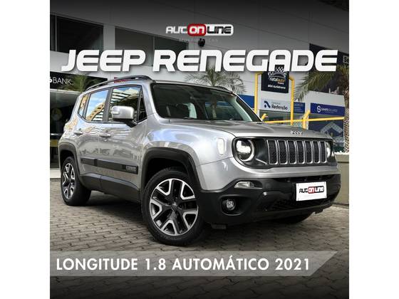 JEEP RENEGADE 1.8 16V FLEX LONGITUDE 4P AUTOMÁTICO